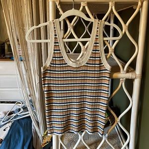 Madewell Colorful Striped Tank